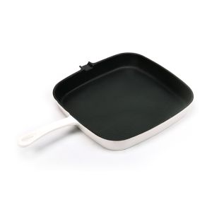 Buy cheap Enameled Cast Iron Square Grill Pan from wholesalers