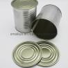 Buy cheap 9121# Energy Drink Tinplate Metal Cans With Lids , Food / Beverage Round Tin Containers from wholesalers