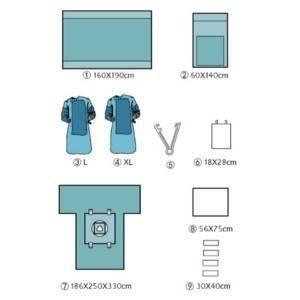 Buy cheap Bacterial Prevention Disposable Surgical Pack Odorless Cesarean Pack from wholesalers
