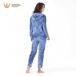 Women Plus Size Custom Long Trouser Women 100_polyester Luxury Fleece Sleepwere