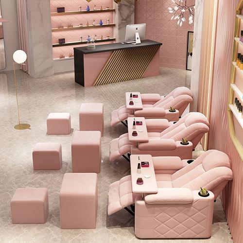 Buy cheap Nail Sofa Beauty Foot Shop Special Multifunctional Reclining Chair Reclining Sofa Combination from wholesalers