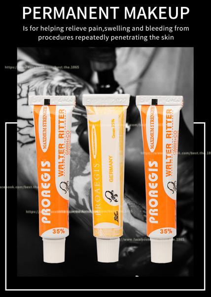 Buy cheap Proaegis 25% 40% 35% Tattoo Numbing Anesthetic Cream Licocaine Cream For Permanent Makeup Stop Pain from wholesalers