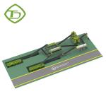 Cow manure double roller extrusion granulation production line