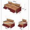 Buy cheap Space Capsule Italian Minimalist Leather Functional Sofa Corner Living Room Electric Sofa Combination from wholesalers