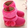 Buy cheap Kids Warm Fur Winter Snow Boots For Outdoor Anti Slip from wholesalers
