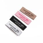 2020 hot sale Reflective Color Customized Logo for T-shirt garment sewing Tag