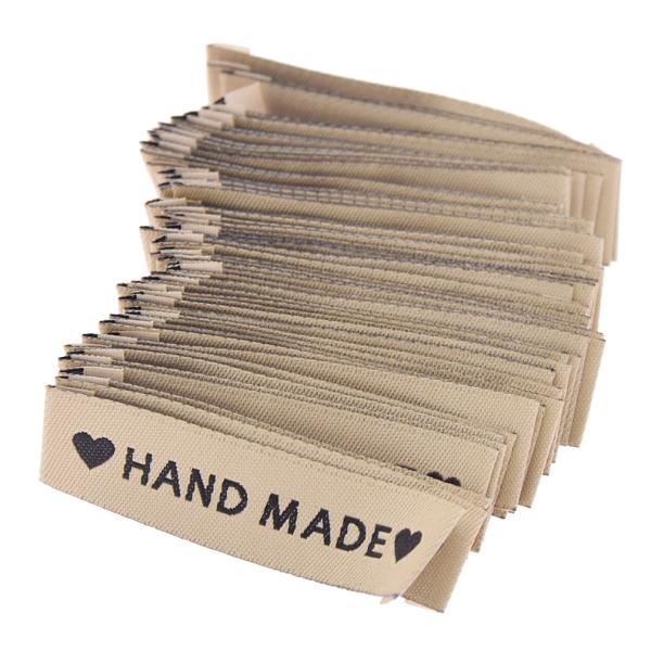 Buy cheap High quality cloth brand label clothing line label gold metallic woven label from wholesalers