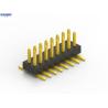 Buy cheap Dual Row Smd Male Pin Header Connector 14 Pin Copper Alloy Contact Material from wholesalers