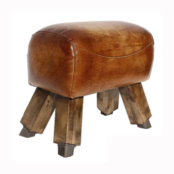 Buy cheap Retro Industrial H82cm 4 Legged Wooden Stool Defaico Furniture from wholesalers