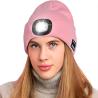 Buy cheap Music Playback LED Beanie With Light Hands Free Calling For Logging Sunset Fishing from wholesalers