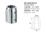 Glass Sliding Door Seriers sliding sleeve GL-007, stainless steel 304, finishing