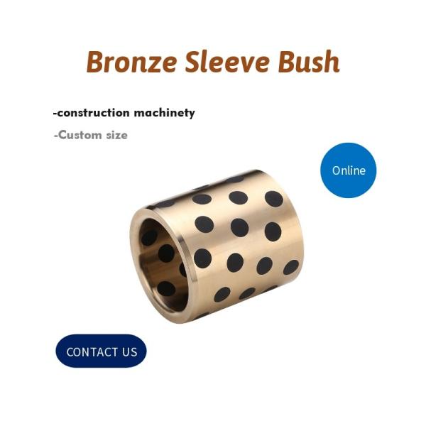 Buy cheap C86300 SAE430B Bronze Sleeve Bushing Plug Graphite from wholesalers