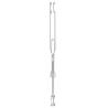 Buy cheap JW-0157 Stainless Steel Leno Heald 330mm C Type For Weaving Loom from wholesalers