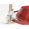 Buy cheap Aluminum Core Red Color Plastic Trim Cap PC Package No Waste Indoor / Outdoor from wholesalers
