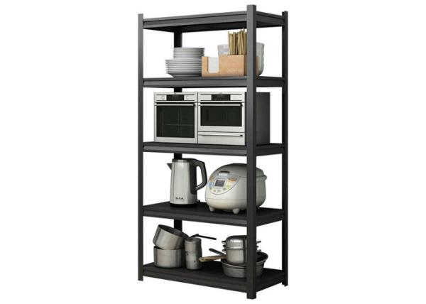 Buy cheap Light Duty 0.8mm Free Standing Metal Shelves 5 Layer from wholesalers