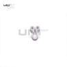 Buy cheap Small White Nylon Fabric Covered Hook / Eyes For Underwear Bra Trousers from wholesalers
