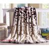 Buy cheap Blanket with flowers Grade A B Thicken Laschel Blankets Home Textile pink&beige blankets from wholesalers