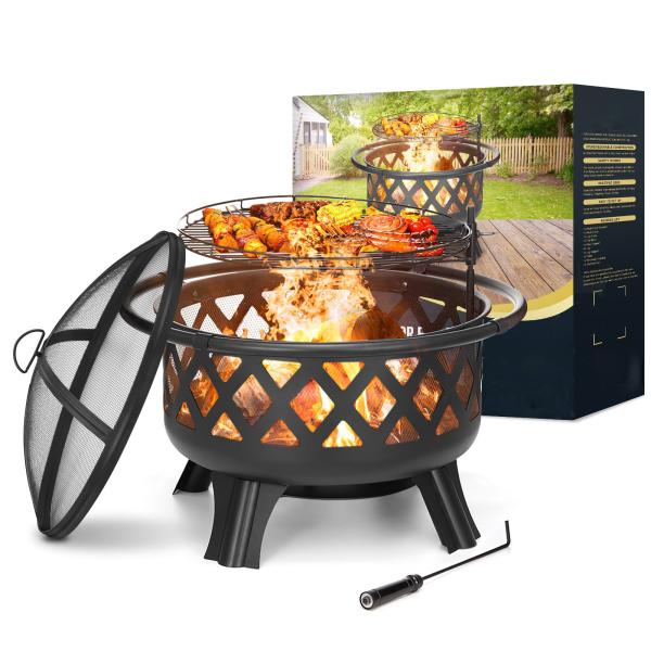 Buy cheap Outdoor Backyard Patio Garden Fire Pit 30 Inch Small Firepit for Holiday Selection Sale from wholesalers