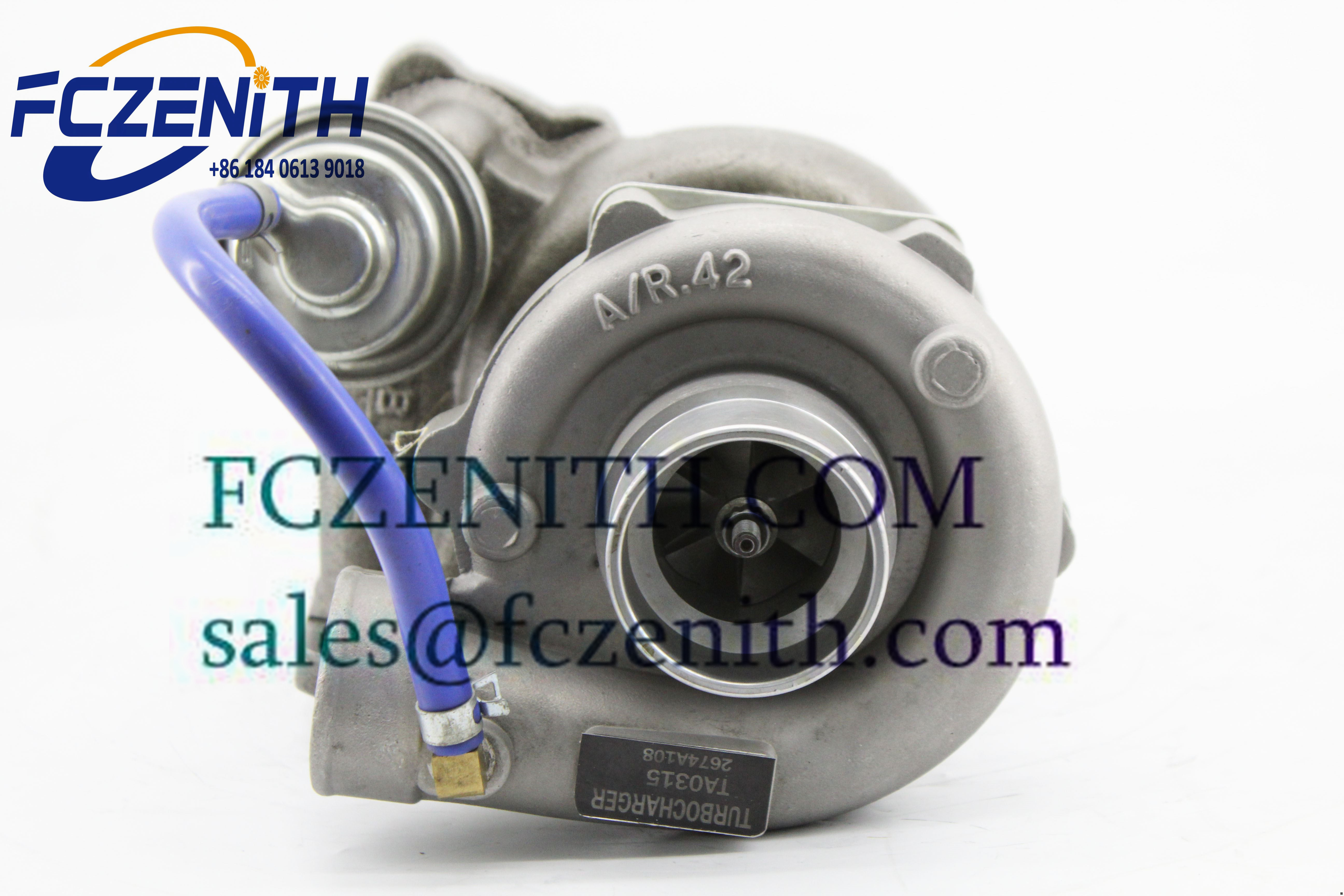 TA0315 Perkins Turbocharger 2674A108 2674A104 2674A105 466778-0004 466778 For Massey Ferguson Tractor 390T/393