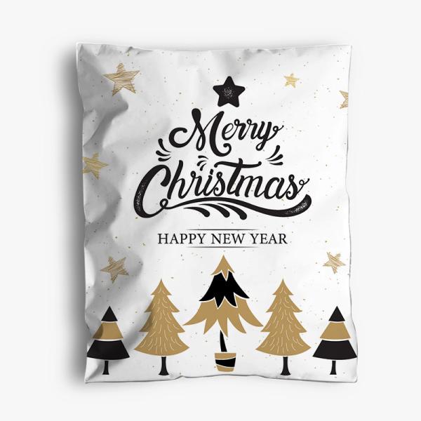Buy cheap Double Tape Christmas Poly Courier Shipping Mailing Packaging Bags With Logo from wholesalers