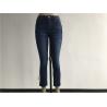 Buy cheap Women Skinny High Rise Denim Jeans , Customized Mid Wash Denim Jeans W82344 from wholesalers