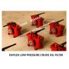 Buy cheap Double Oil Filter, Dual Low Pressure Crude Oil Filter AS40 0.75/0.26 CB/T425-94 Body Cast Iron Filter Cartridge Stainles from wholesalers