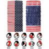Buy cheap Magic Cotton Headwear Mens Motorcycle Neck Tube Scarf from wholesalers