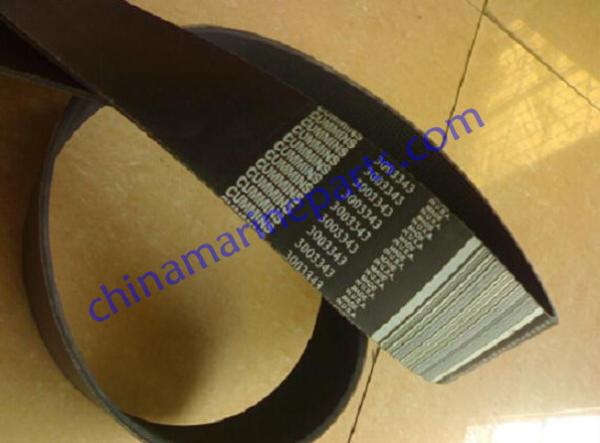 Buy cheap Engine belt 3003343 Diesels generator set belt 3003343 Cummins engine K38 from wholesalers