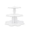 Buy cheap DIY Foldable Three Layer Paper Cardboard Cake Stand from wholesalers