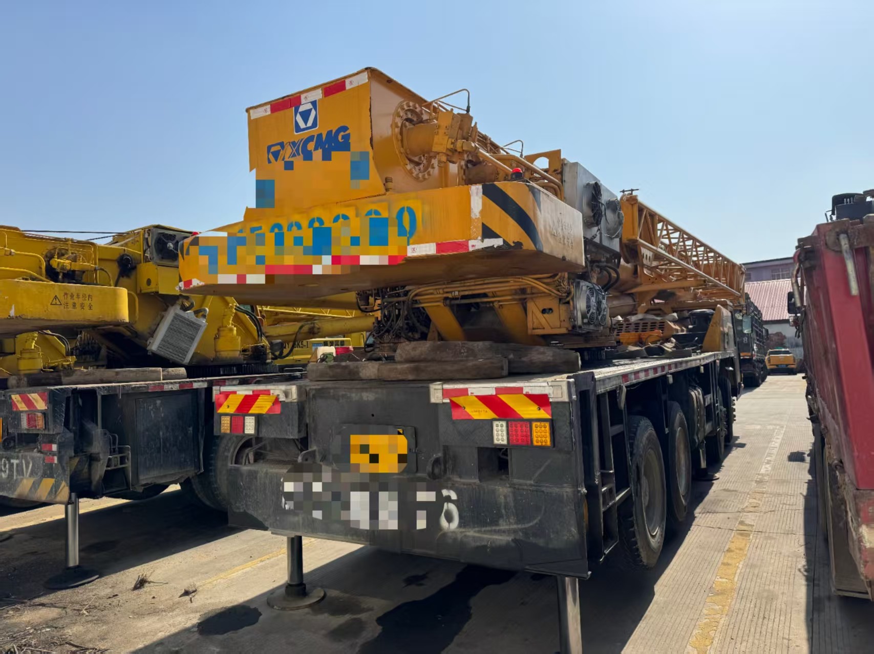 Used XC MG Mobile Truck Crane 35 Tons For Construction Company Inventory Direct Sale