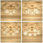 Fancy Crystal led ceiling lights Food Indoor Home lighting Fixtures (WH-CA-40）