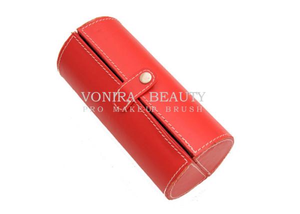 Buy cheap Travel Cosmetic Makeup Brush Bag Case Button Cylinder Pouch Storage from wholesalers