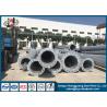 Buy cheap Polygonal Q345 Q460 Electrical Power Pole Hot Dip Galvanized ISO Certificates from wholesalers