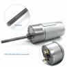 Buy cheap Low Noise Micro DC Gear Motors 24V 6000RPM DC Motor With Dia 37mm Reductor from wholesalers