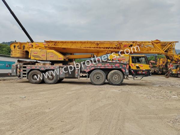 Buy cheap 2014 Xg 80ton Truck-Mounted Telescopic Crane Used Crane with Maximum Lifting Weight 16t from wholesalers