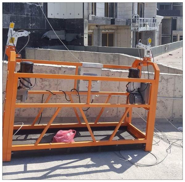 Buy cheap Indonesia aluminium 6 meters ZLP630 temporary gondola for building cleaning from wholesalers