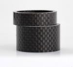 3k mattfull Carbon Fibre Fork Bowl Headset Mountain Bike Washer Headparts Backup