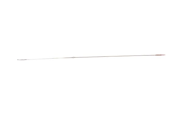 L410 Steel Heald Jacquard Loom Parts , Needle Loom Spare Parts Round Hole 150: