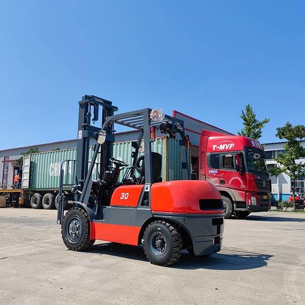3000kgs Counter Balance Forklifts CPCD30 Gasoline Forklift Counterbalance
