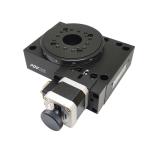 100mm Electric Motorized Rotation Stage Worm Gear Durable