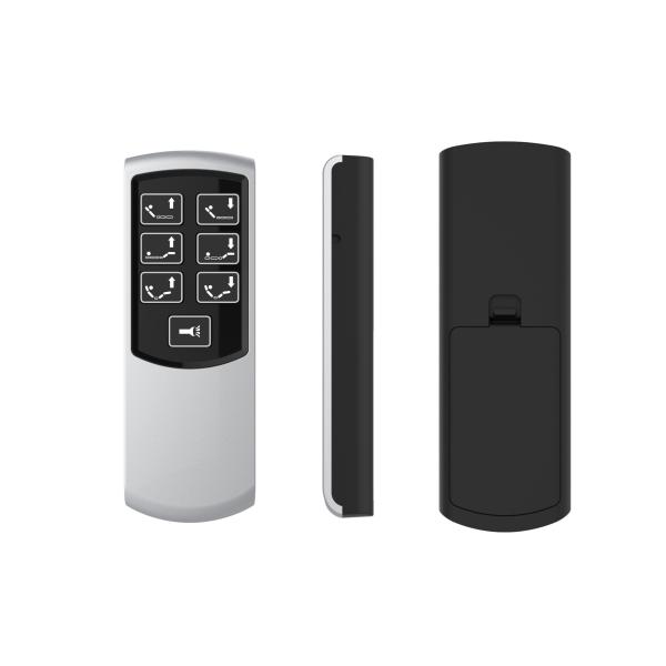 Customized Logo Motor Control Remote Rubber Keypad Low Power Consumption