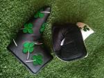 Four Leaf Clover headcover , Golf headcover , golf headcover , putter headcover