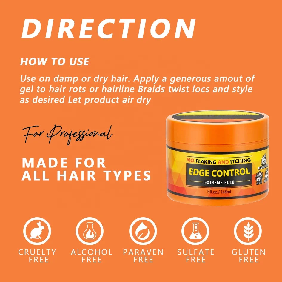 Locs Twist Waves Wig Edge Strong Hold High Shine Edge Control Non Greasy Pomade Styling Wax Extra Hold Edge Control Gel For Hair