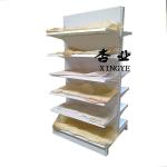 Factory Cost Export shelves supermarket rack light duty metallic rack display