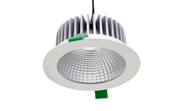 Buy cheap IP20 100 - 240VAC 1010 Lumen 15W Bridgelux COB LED Down Light With 50° Energy Saving from wholesalers
