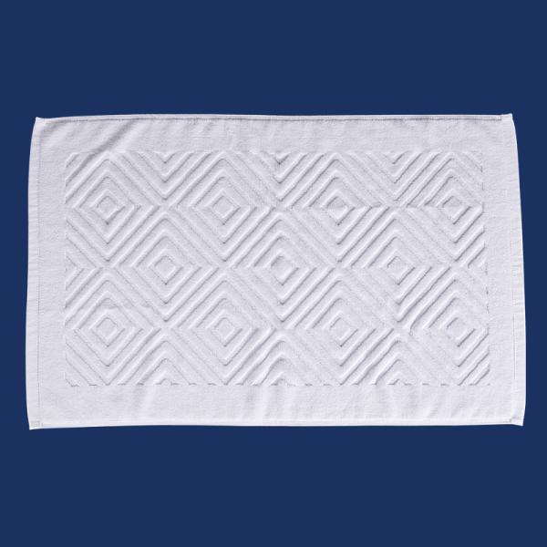 Buy cheap Luxury Hotel Quality Bath Mats Dobby White 100% Cotton Bath Mat Hotel Linen Eco - Friendly from wholesalers
