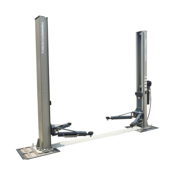 Buy cheap 4.5tons 2.2kw 2 Post Hydraulic Car Lift Vehicle Hoist With Cylinder Stroke from wholesalers