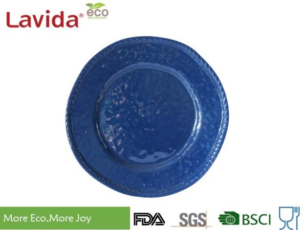 Buy cheap High End Classic Design Melamine Dinner Plates Biodegradable For Outdoor / Indoor from wholesalers