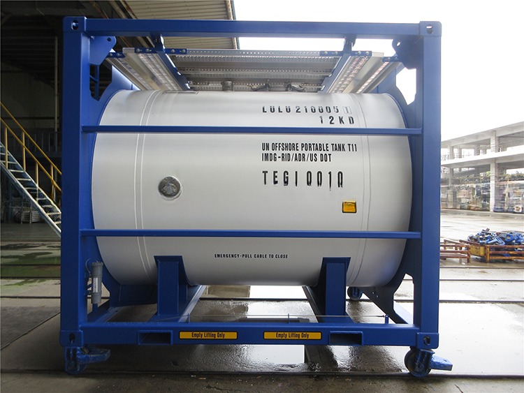 Offshore Oil and Gas Platform Approved CSC Certified DNV 2.7-1 Standard 10ft Offshore Tank Container with CSC Certification