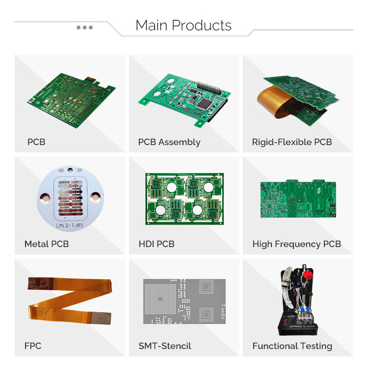 High Temperature Single Aluminum Substrate PCB FR4